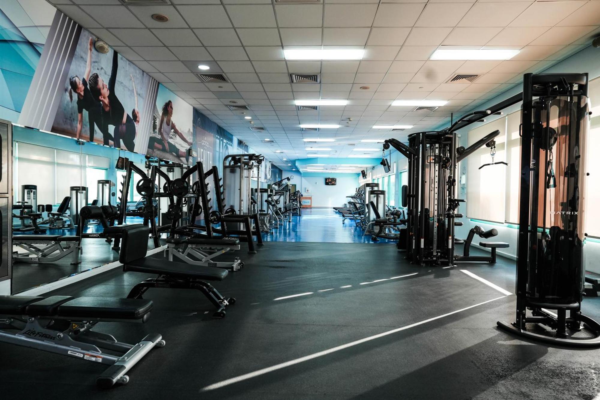 Готель Moevenpick Grand Al Bustan Дубай Екстер'єр фото The gym at the National Training Centre, Loughborough University