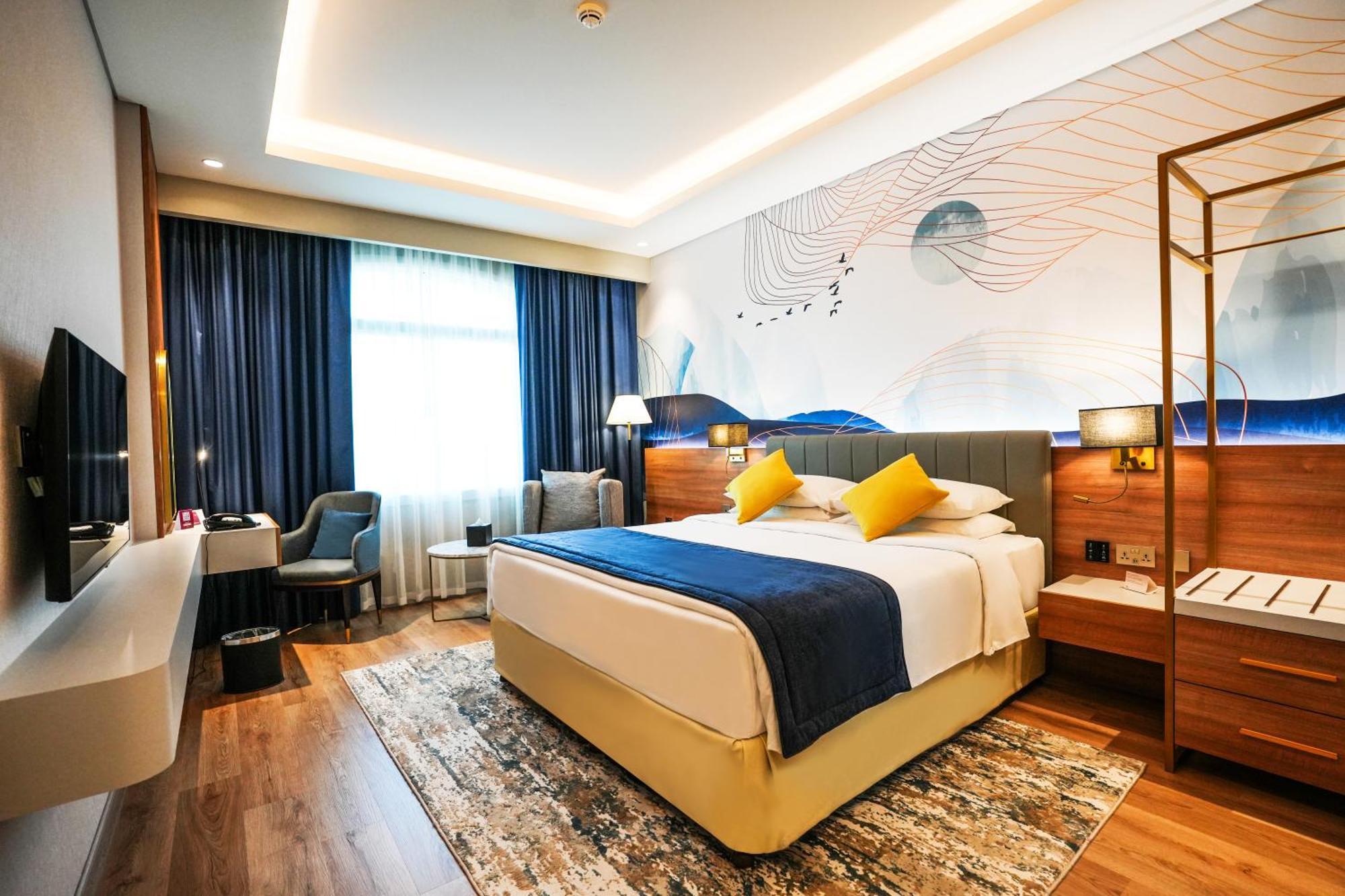 Готель Moevenpick Grand Al Bustan Дубай Екстер'єр фото Deluxe Room